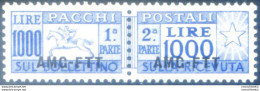 Zona A. Pacchi Postali 1000 Lire 1954. - Other & Unclassified