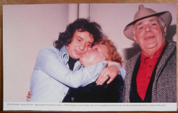 MICHEL JACKIE ET FERNAND SARDOU GRAND FORMAT - Famous People