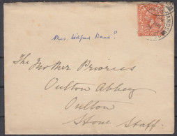 Great Britain - GB / UK 1921 ⁕ KGV 2d On Cover - Lettres & Documents