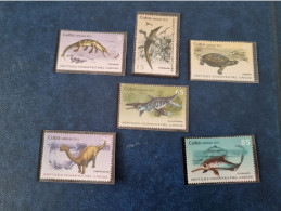 CUBA  NEUF  2013   REPTILES  GIGANTES  //  PARFAIT  ETAT  //  1er  CHOIX  // - Unused Stamps