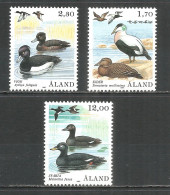 Aland Finland 1987 Year. Mint Stamps MNH (**) Mi. # 20-22 Birds - Aland