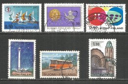 Finland 1971 Used Stamps 6v - Oblitérés