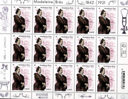 Philatélie France Feuille De 15 Timbres Du N° 5463** De 2021 - Feuilles Complètes