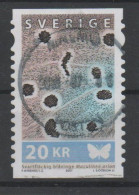 Sweden 2007, Used, Michel 2595, Butterfly - Andere & Zonder Classificatie