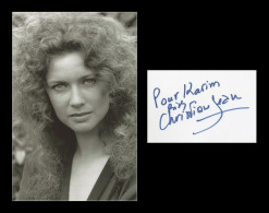 Christiane Jean - Actrice Française - Carte Dédicacée En Personne + Photo - Actors & Comedians