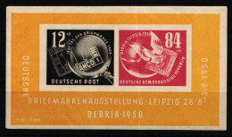 DDR Block 7 Postfrisch #KM523 - 1950-1970
