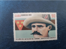 CUBA  NEUF  2013    CORONEL  JUAN  DELGADO  GONZALEZ   //  PARFAIT  ETAT  // 1er  CHOIX  // - Unused Stamps