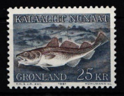Grönland 129 Postfrisch #KO981 - Marine Life