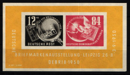 DDR Block 7 Postfrisch #KM522 - 1950-1970