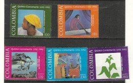 CLOMBIA Nº  989 AL 990 Y AE 854 AL 856 - Colombia