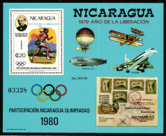 Nicaragua Block 111 Postfrisch #KR330 - Nicaragua