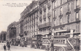 PARIS 17eme   ,,, Rue De Rome Omnibus-automobiles - Paris (17)