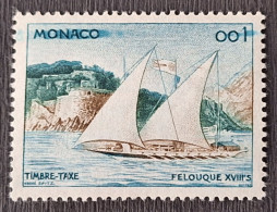 Monaco 1960 Taxe 56 Avec Défaut D'essuyage  **TB - Portomarken