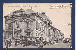 CPA Bulgarie Sofia Sophia écrite Tramway - Bulgarien