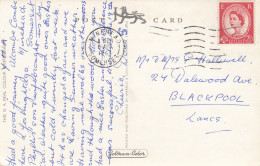 Postcard Genealogy Mr Halliwell Dalewood Avenue Blackpool Lancashire PU 1964 My Ref B14880 - Genealogy