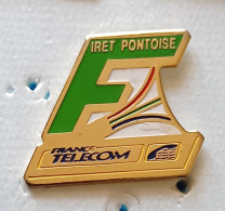 Pin's France Telecom  Iret Pontoise - France Télécom