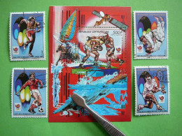 Olympic Games - Summer 1988: Seoul # Central African Republic # 1988 Used #1336 - Ete 1988: Séoul