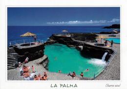 1 AK La Palma * Das Naturschwimmbecken Charco Azul - Es Gehört Zur Gemeinde San Andrés Y Sauces * - La Palma