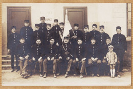 03999 / ⭐ ◉ Carte-Photo GRAULHET ( Voir Description) Brigade Des POMPIERS Sapeur-Pompier 1920s Rare - Graulhet