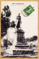 03938 / ⭐ ◉ Peu Commun Fêtes De GRAULHET Place JOURDAIN Statue Amiral JAURES à CAUSSE Route Lavaur Castres-Cliché BLANC  - Graulhet