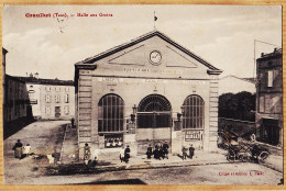03939 / ⭐ ◉ Rare GRAULHET 81-Tarn Halle Grains 1910s De Jean PUECH à Hélène PRADES Boulevard Soult Mazamet-Cliché BLANC - Graulhet