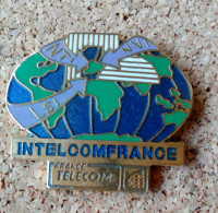 Pin's France Telecom IntelcomFrance - Telecom De Francia