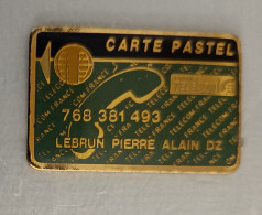 Pin's France Telecom  Carte Pastel - France Télécom