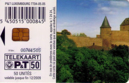 LUXEMBURGO. TT04. Le Château De Bourscheid. 2005-05. (072) - Lussemburgo