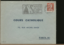 FRANCIA FRANCE - ST AMAND Les Eaux - 1959 -    CARILLON - Horloges
