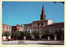 08664 / NEGREPELISSE Tarn-Garonne Place Eglise Automobiles 1980s- AS COEUR APA POUX 127 - Negrepelisse