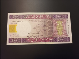 Billete Mauritania 100 Ouguiya, Año 2004, Letra A, UNC - Mauritanien