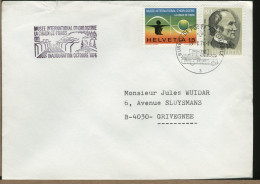 SVIZZERA  SUISSE -  LA CHAUX DE FONDS - MUSEE HORLOGERIE   Inauguration 1974 - Storia Postale