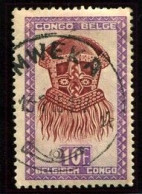 Congo Mweka Oblit. Keach 8A2 Sur C.O.B. 292 Le 13/11/1951 - Usados