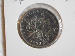 France 5 Francs 1993 SEMEUSE (928) - 5 Francs