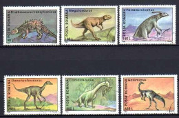 Roumanie 1994 Animaux Préhistoriques (19) Yvert N° 4153 à 4158 Oblitéré Used - Usado