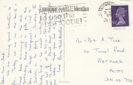 Postcard Genealogy Mr Tune Tunnel Road Retford PU Teignmouth 1975 [ Slogan Cancel ] My Ref B14885 - Genealogía