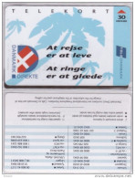 Denmark, CR 001Aa, At Rejse Er At Leve 1, Only 1000 Issued, Mint, 2 Scans. - Dinamarca