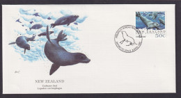 Neuseeland Ozeanien Krabbenfresser Seehund Schöner Künstler Brief - Cartas & Documentos