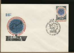 RUSSIA CCCP - FDC 1971 - SOUTH POLE - Spedizioni Antartiche