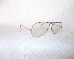 Vintage Sonnenbrille Aviator B&L Ray-Ban U.S.A. LIC 1/30 - 10K GO - Sonstige & Ohne Zuordnung