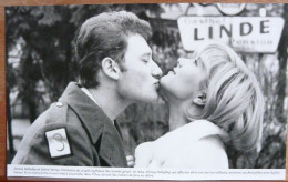 JOHNNY HALLYDAY ET SYLVIE VARTAN GRAND FORMAT - Personalidades Famosas