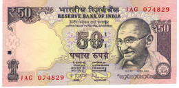 INDIA P104a 50 RUPEES 2012 Signature 20 LETTER L UNC. - Inde