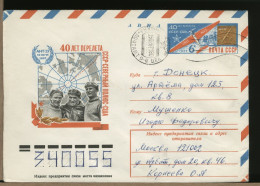 RUSSIA CCCP - Busta Intero Postale - Voli Polari