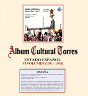 Torres Portada E Índices Estado Español  1991 – 95 Volumen VI - Matériel