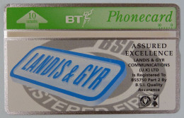 UK - Great Britain - BT & Landis & Gyr - BTP251 - Assured Excellence - 408G - 500ex - Mint - BT Edición Privada