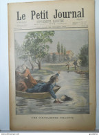 LE PETIT JOURNAL N°558 - 28 JUILLET 1901 - COURAGEUSE FILLETTE - ROMANICHELS - SOUS MARIN GUSTAVE-ZEDE - Le Petit Journal