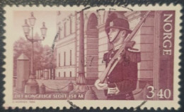 Norway 3.40Kr Used Stamp Royal Castle - Gebraucht