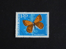 HONGRIE HUNGARY MAGYAR YT 2038 OBLITERE - PAPILLON BUTTERFLY - Used Stamps