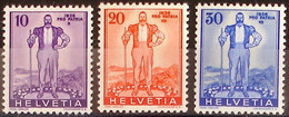 Schweiz Suisse Pro Patria 1936: "Senn" Von Hodler Zu WIII 2-4 Mi 294-296 Yv 286-288 ** Postfrisch MNH (Zu CHF 16.00) - Ungebraucht