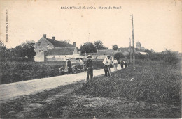 CPA 78 BAZAINVILLE / ROUTE DU BREUIL - Autres & Non Classés